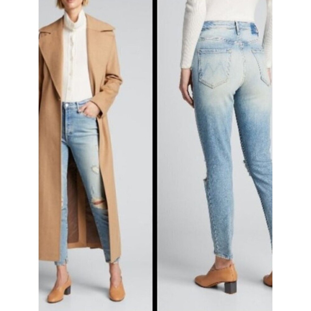 NEW Mother Superior The Super Stunner Ankle in Say Amen Again Light Wash Size 30